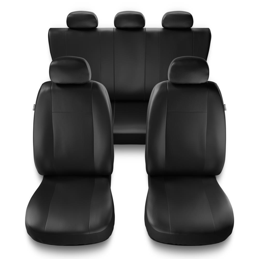 Universal Sitzbezüge Auto für Audi A1 I, II (2010-2019) - Autositzbezüge  Schonbezüge für Autositze - CM-B schwarz