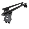 Aluminium-Dachträger für Peugeot Boxer III Reisebus (2014-....) - Montagepunkte - schwarz Dachträger Dachgepäckträger