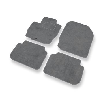 Fußmatten Auto für Mitsubishi Colt VII Hatchback (2008-2012) - Premium Velours g