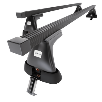 Stahl-Dachträger für Nissan Note mk I (2005-2013) - schwarz Dachträger Dachgepäc