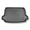 Kofferraumwanne für Fiat 600e Hatchback (09.2023-....) - Kofferraummatte rutschfest Schutzmatte - erhöhte Ladefläche; Varioboden im hoechsten Ebene