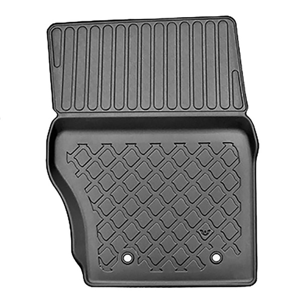 Set Kofferraumschale und angepasste Autoteppiche TPE für: Land Rover Discovery V SUV (03.2017-....) - 5/7 Sitze;dritte Reihe zusammengeklappt