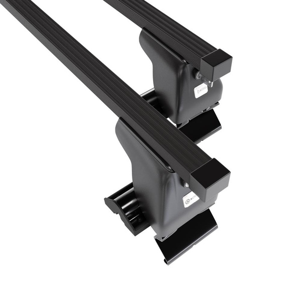 Stahl-Dachträger für Hyundai H-1 (2008-2021) - schwarz Dachträger Dachgepäckträger - ohne Montagelemente