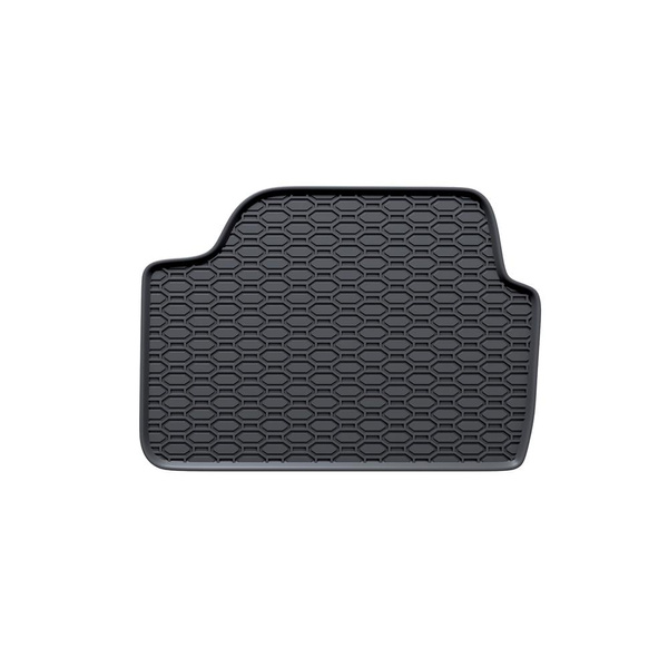 Gummifußmatten Auto für BMW X1 E84 Crossover (2009-2015) - Gummimatten Gummi Fußmatten - schwarz - 4 Stk.
