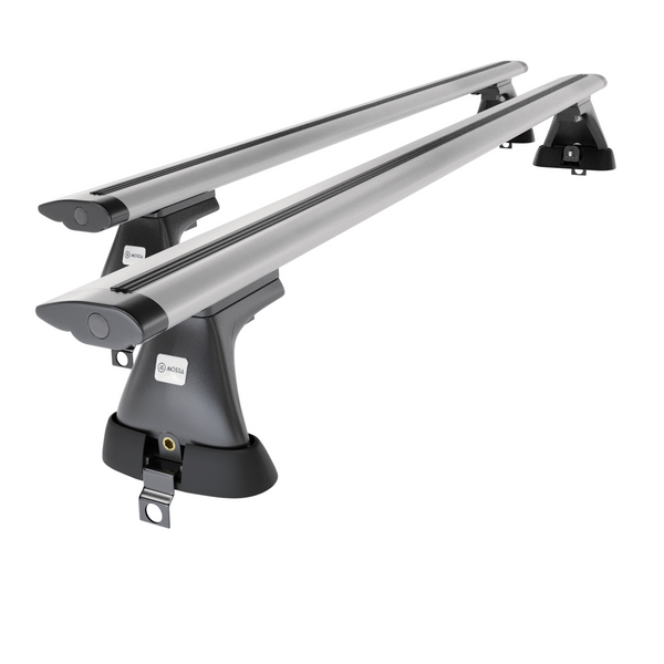 Aluminium-Dachträger für Mercedes-Benz S Klasse W220 (1999-2005) - silbern Dachträger Dachgepäckträger - ohne Montagelemente