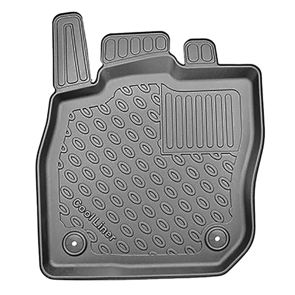 TPE Fußmatten Auto für Seat Leon IV mHEV Hatchback, Sportstourer (05.2020-....) - schwarz Automatten Autoteppiche