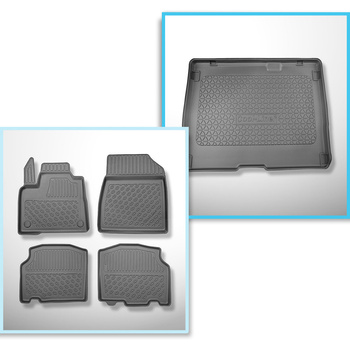 Set Kofferraumschale und angepasste Autoteppiche TPE für: Mercedes-Benz Citan W4