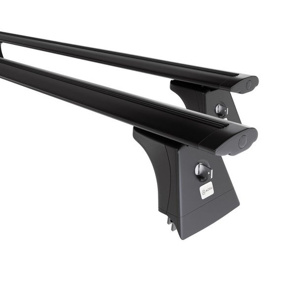 Aluminium-Dachträger für Opel Insignia (2009-2017) - schwarz Dachträger Dachgepäckträger - Montagepunkte