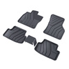 TPE Fußmatten Auto für Seat Leon IV Hatchback (03.2020-....) - schwarz Automatten Autoteppiche