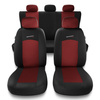 Universal Sitzbezüge Auto für Peugeot 508 I, II (2011-....) - Autositzbezüge Schonbezüge für Autositze - S-RD
