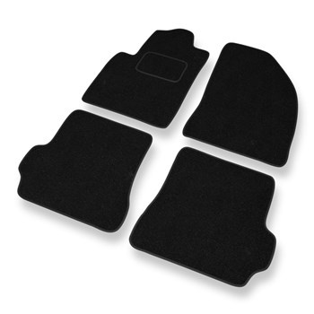 Fußmatten Auto für Ford Fiesta V Hatchback, Van (2002-2008) - schwarze Automatte