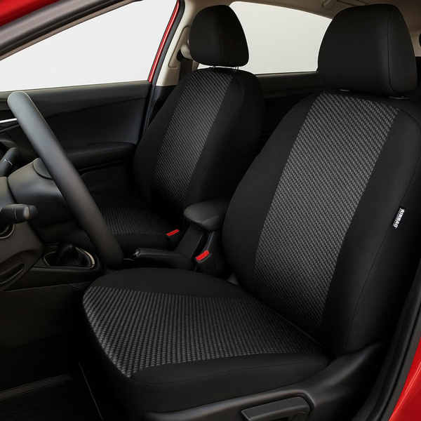 Maßgeschneiderte Sitzbezüge Auto für Citroen C1 I Hatchback (2005-2014) - Autositzbezüge Schonbezüge für Autositze - R2
