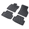 TPE Fußmatten Auto für Seat Leon IV Hatchback (03.2020-....) - schwarz Automatten Autoteppiche