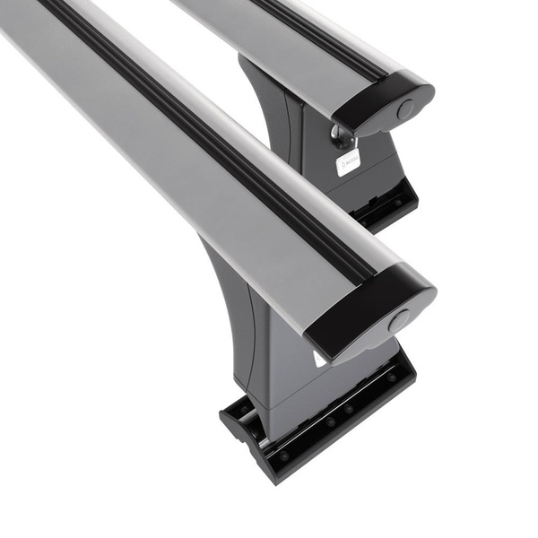 Aluminium-Dachträger für Renault Trafic III Reisebus (2015-....) - Montagepunkte - silbern Dachträger Dachgepäckträger