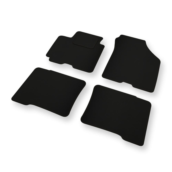 Fußmatten Auto für Suzuki Swift VI Hatchback (2017-2024) - schwarze Automatten Autoteppiche