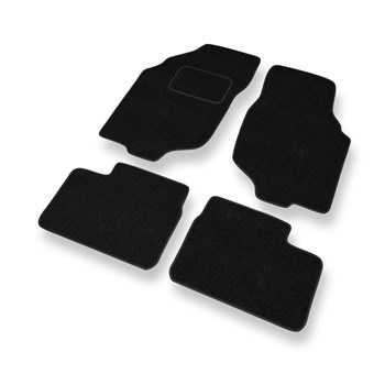 Fußmatten Auto für Rover 25 Hatchback (2000-2005) - schwarze Automatten Autotepp