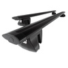 Aluminium-Dachträger für Peugeot Partner mk I (2001-2010) - schwarz Dachträger Dachgepäckträger - reling