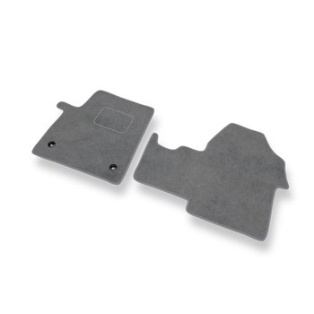 Fußmatten Auto für Citroen SpaceTourer Van (2016-....) - Premium Velours graue A