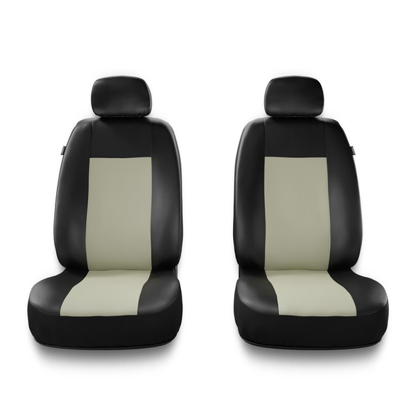 Universal Sitzbezüge Auto für Peugeot 206 (1998-2012) – Vordersitze Autositzbezüge Schonbezüge – 2CM-BE