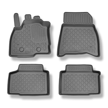 TPE Fußmatten Auto für Dacia Duster III Mild Hybrid SUV (06.2024-....) - schwarz
