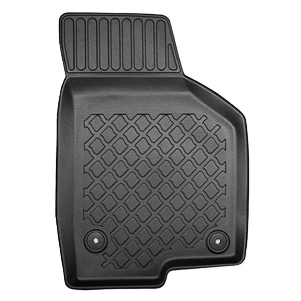 TPE Fußmatten Auto für Volkswagen Jetta Limousine (01.2011-2018) - schwarz Automatten Autoteppiche