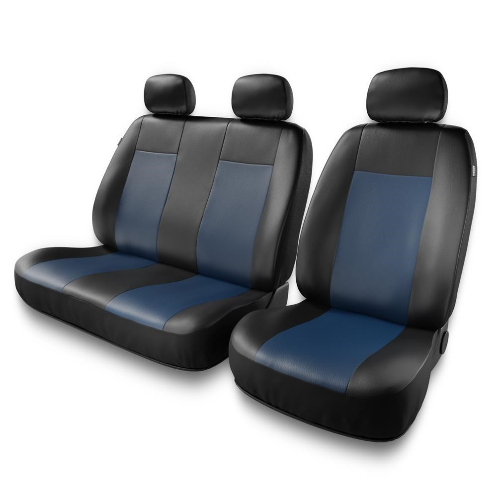 Universal Sitzbezüge Auto für Renault Trafic I, II, III (1981-2019) -  Autositzbezüge Schonbezüge für Autositze - BC-BL blau