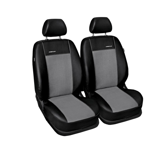 Maßgeschneiderte Sitzbezüge Auto für Peugeot Partner II Van (2008-2018) nur vordere Sitze - zwei einzelne Sitze - Autositzbezüge Schonbezüge für Autositze - PRG