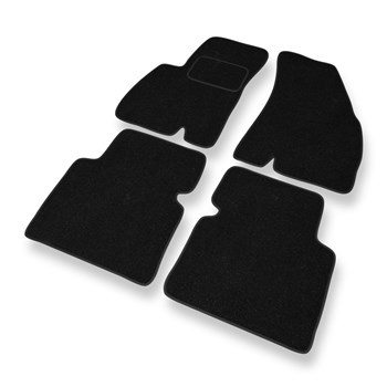 Fußmatten Auto für Hyundai Santa Fe I SUV (2000-2006) - schwarze Automatten Auto