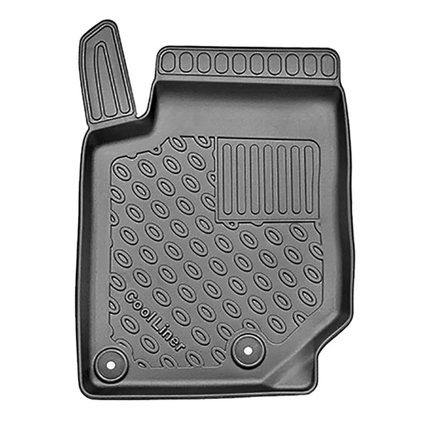 Set Kofferraumschale und angepasste Autoteppiche TPE für: Peugeot 2008 II SUV (01.2020-....) - unterer Kofferraum;unter / ohne Varioboden (mit und ohne Subwoofer);nicht für die elektrische und Hybrid Version