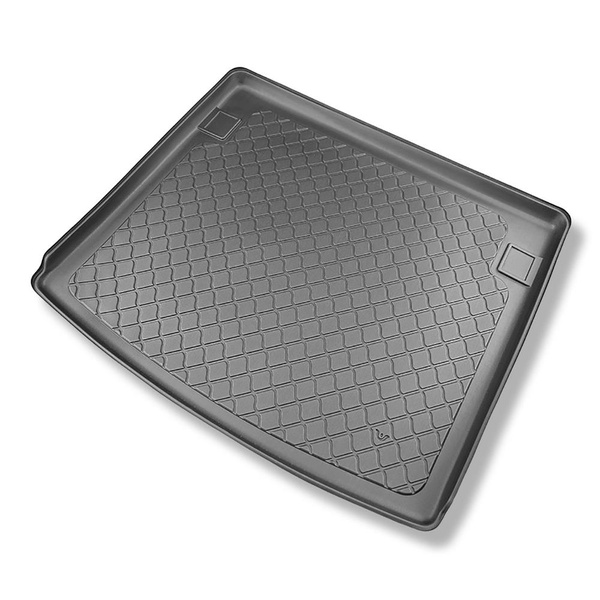 Set Kofferraumschale und angepasste Autoteppiche TPE für: Volkswagen Caddy V Kombi (11.2020-....) - 5 Sitze;ohne 3. Sitzreihe