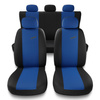 Universal Sitzbezüge Auto für Hyundai Getz (2002-2008) - Autositzbezüge Schonbezüge für Autositze - X.R-BL