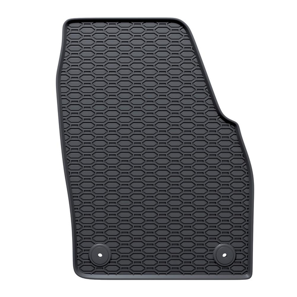 Gummifußmatten Auto für Skoda Kamiq Crossover (2019-....) - Gummimatten Gummi Fußmatten - schwarz - 4 Stk.