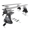 Aluminium-Dachträger für Fiat Bravo (2007-2014) - silbern Dachträger Dachgepäckträger - ohne Montagelemente