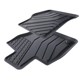 TPE Fußmatten Auto für Seat Ateca SUV (2016-....) - schwarz Automatten Autoteppi