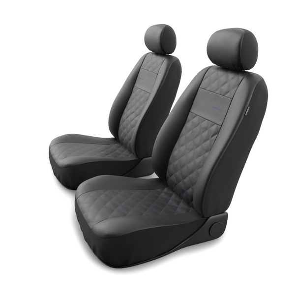 Universal Sitzbezüge Auto für Alfa Romeo Getz (2005-2011) - Vordersitze Autositzbezüge Schonbezüge - PRP-BL