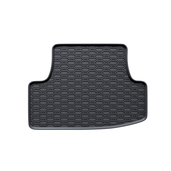 Gummifußmatten Auto für Volkswagen T-Roc (2017-....) - Gummimatten Gummi Fußmatten - schwarze