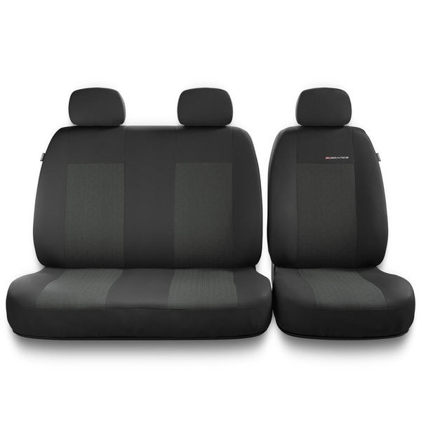 Universal Sitzbezüge Auto für Opel Vivaro A, B, C (2001-....) – Vordersitze Autositzbezüge Schonbezüge – BE-1