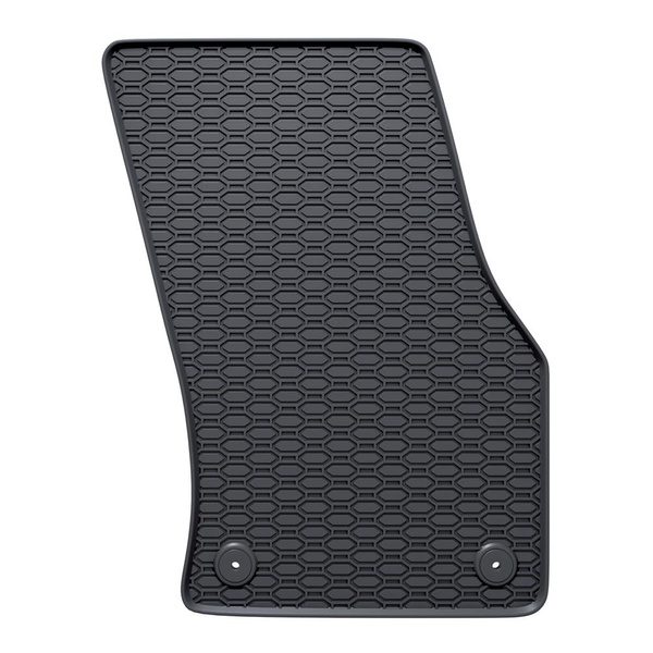 Gummifußmatten Auto für Volkswagen Tiguan Allspace SUV (2017-....) - Gummimatten Gummi Fußmatten - schwarz - 4 Stk.