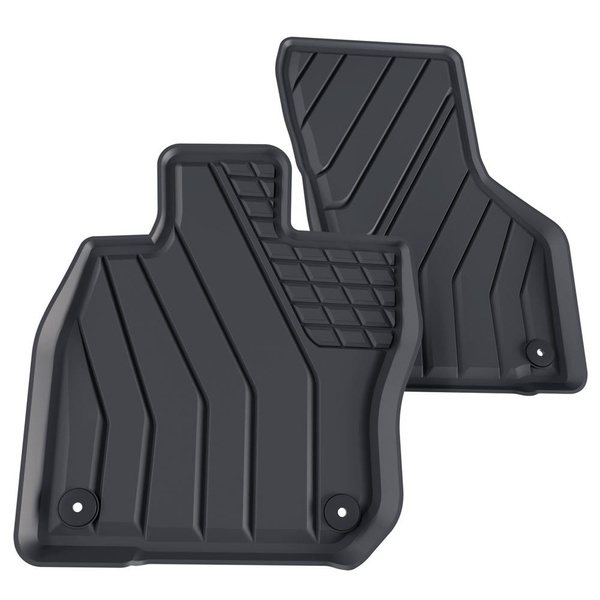 TPE Fußmatten Auto für Volkswagen Passat B9 Variant (2023-....) - schwarz Automatten Autoteppiche