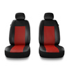 Universal Sitzbezüge Auto für Audi A4 B5, B6, B7, B8, B9 (1995-2024) - Vordersitze Autositzbezüge Schonbezüge - 2CM-RD