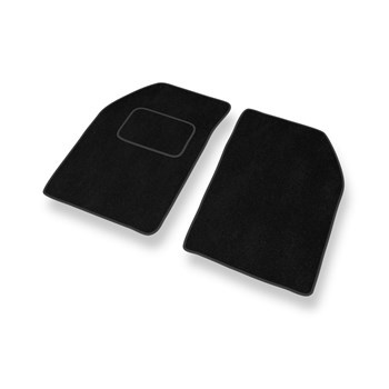Fußmatten Auto für Renault Kangoo I Van (1997-2007) - Premium Velours schwarze A
