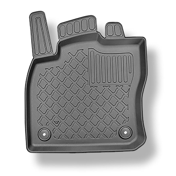 Set Kofferraumschale und angepasste Autoteppiche TPE für: Volkswagen Caddy V Maxi Van (11.2020-....) - 7 Sitze;ohne 3. Sitzreihe