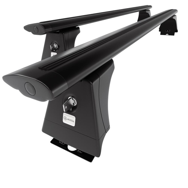 Aluminium-Dachträger für Peugeot Boxer II (2006-2014) - schwarz Dachträger Dachgepäckträger - Montagepunkte