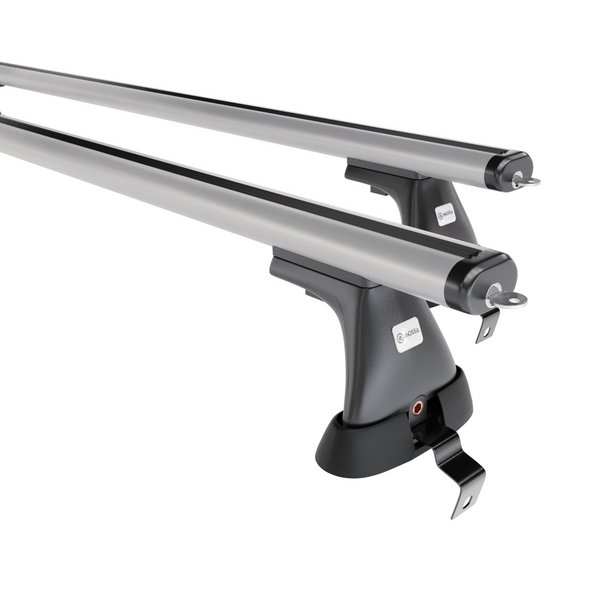 Aluminium-Dachträger für Skoda Fabia IV (2021-....) - silbern Dachträger Dachgepäckträger - ohne Montagelemente