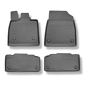 TPE Fußmatten Auto für BYD Seal U SUV (02.2024-....) - schwarz Automatten Autote