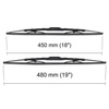 Vordere Scheibenwischer für Mazda MX-5 IV Roadster (05.2015-....) Standard