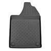 TPE Fußmatten Auto für Aixam Minauto Cross Hatchback (2010-2016) - schwarz Automatten Autoteppiche