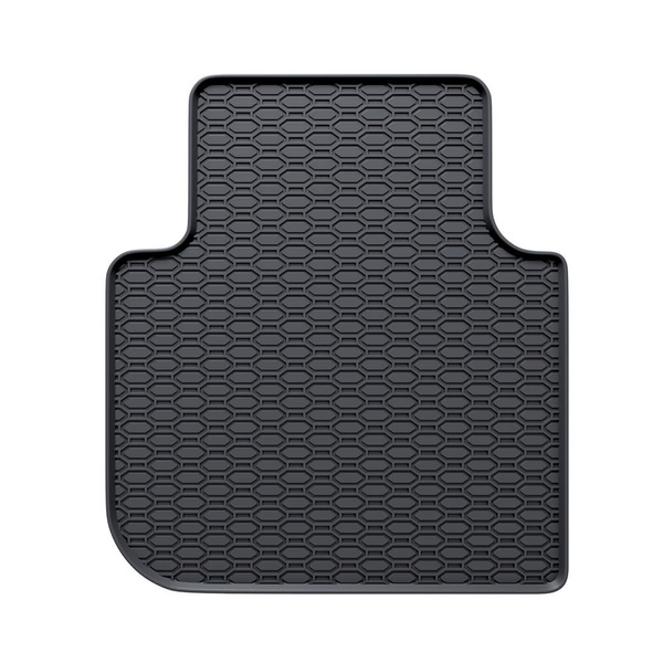 Gummifußmatten Auto für Volkswagen Tiguan Allspace SUV (2017-....) - Gummimatten Gummi Fußmatten - schwarz - 4 Stk.