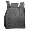 Set Kofferraumschale und angepasste Autoteppiche TPE für: Opel Insignia A Limousine (2008-05.2017) - untere Ladefläche: mit Not-Reserverad oder Reparaturset