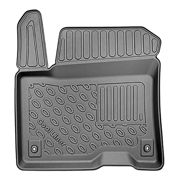 TPE Fußmatten Auto für Hyundai Kona electric SUV (08.2018-....) - schwarz Automatten Autoteppiche - nicht fuer Hybrid